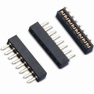 1.00mm Female Header Ringiela Wieħed Tip Dritt