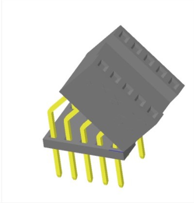 2.54mm 45 Grad Tip Female Pin Header