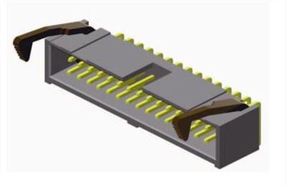2.54MM Ejector Header Angolu Rett B'lukkett tal-metall