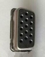 SLIM VGA 15P TIP FEMMINA STRADDLE